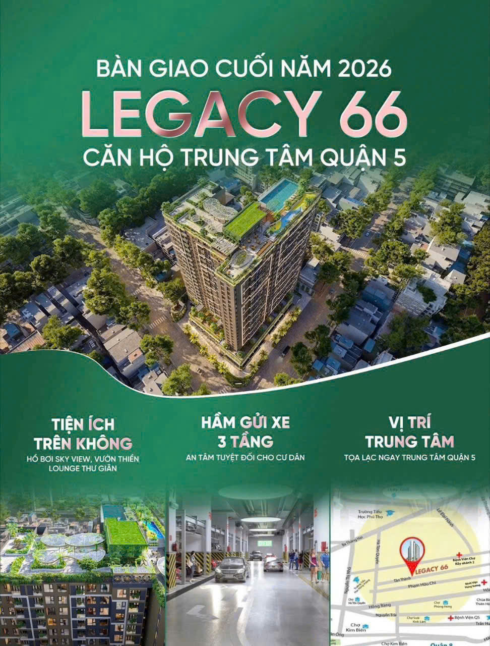 LEGACY 66 - 1PN 50m² Quận 5